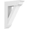 Ekena Millwork Standard Traditional Architectural Grade PVC Bracket with Traditional Ends, 5"W x 20"D x 26"H BKTP05X20X26TRA01 - alternate 1